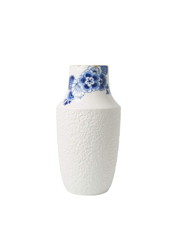 Blaue Blütenvase 4