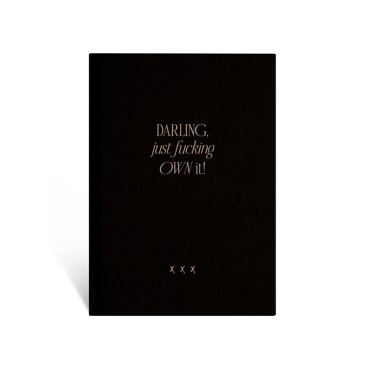 Notebook "Darling", A5, linen cover