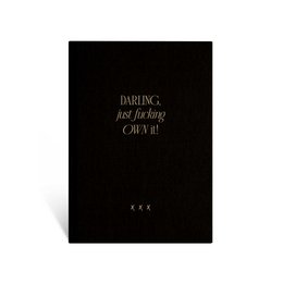 Notesbog "Darling", A5, høromslag