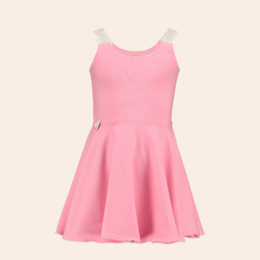 Vestido infantil rosa | sencillez