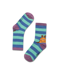koaa – The Mouse “Stripes” – Socks blue/green