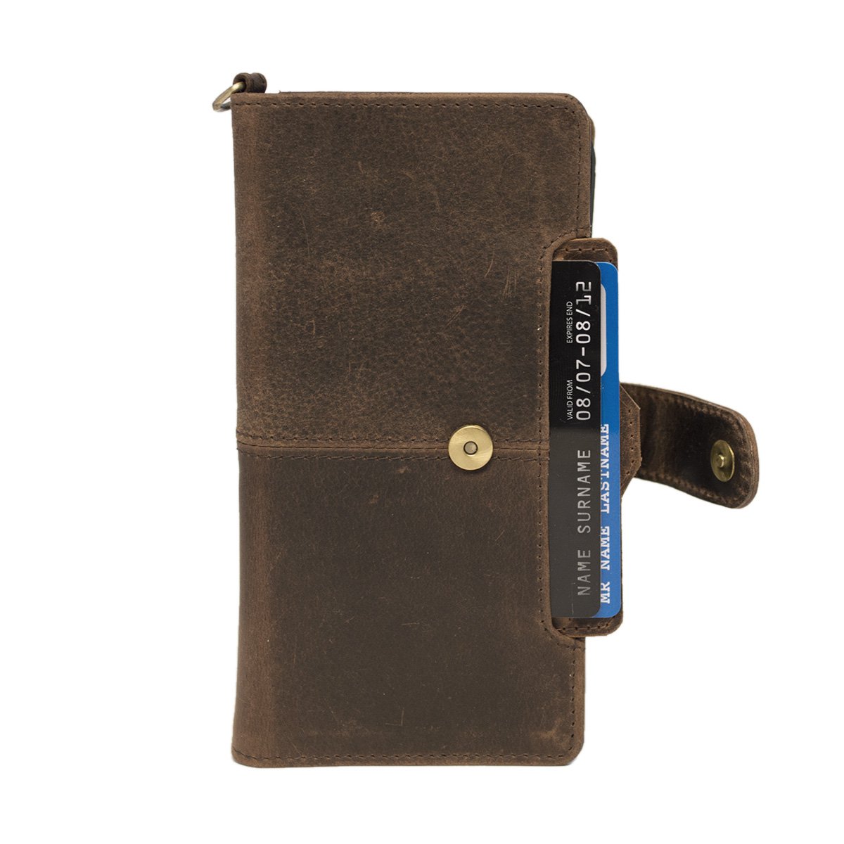 Apple iPhone 11 Bookcase Hoesje Lichtbruin Leer