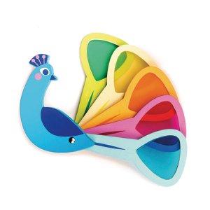 Peacock colors