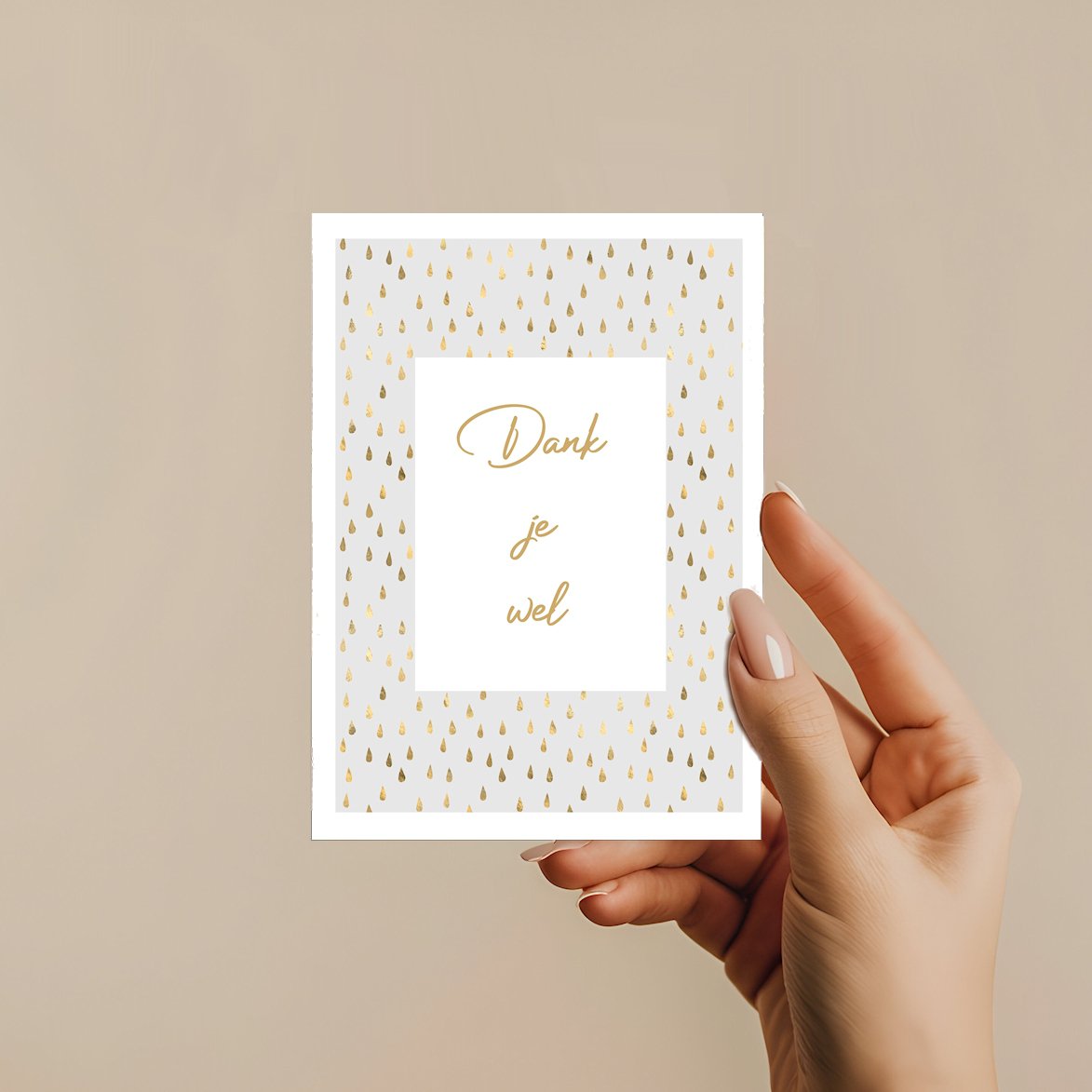Enkele cadeau kaarten dankjewel A6