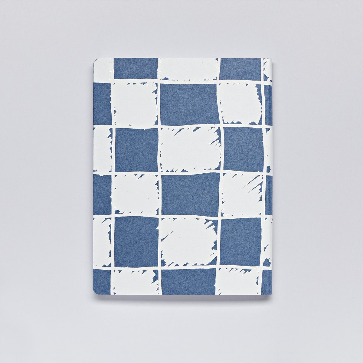 Cheeky Checks - Graphic L | Notebook A5+ | Dotted Journal | 3,5mm dots | 256 numbered pages | 120g Premium-Paper | recycled Denim-Material | sustanably produced in Germany