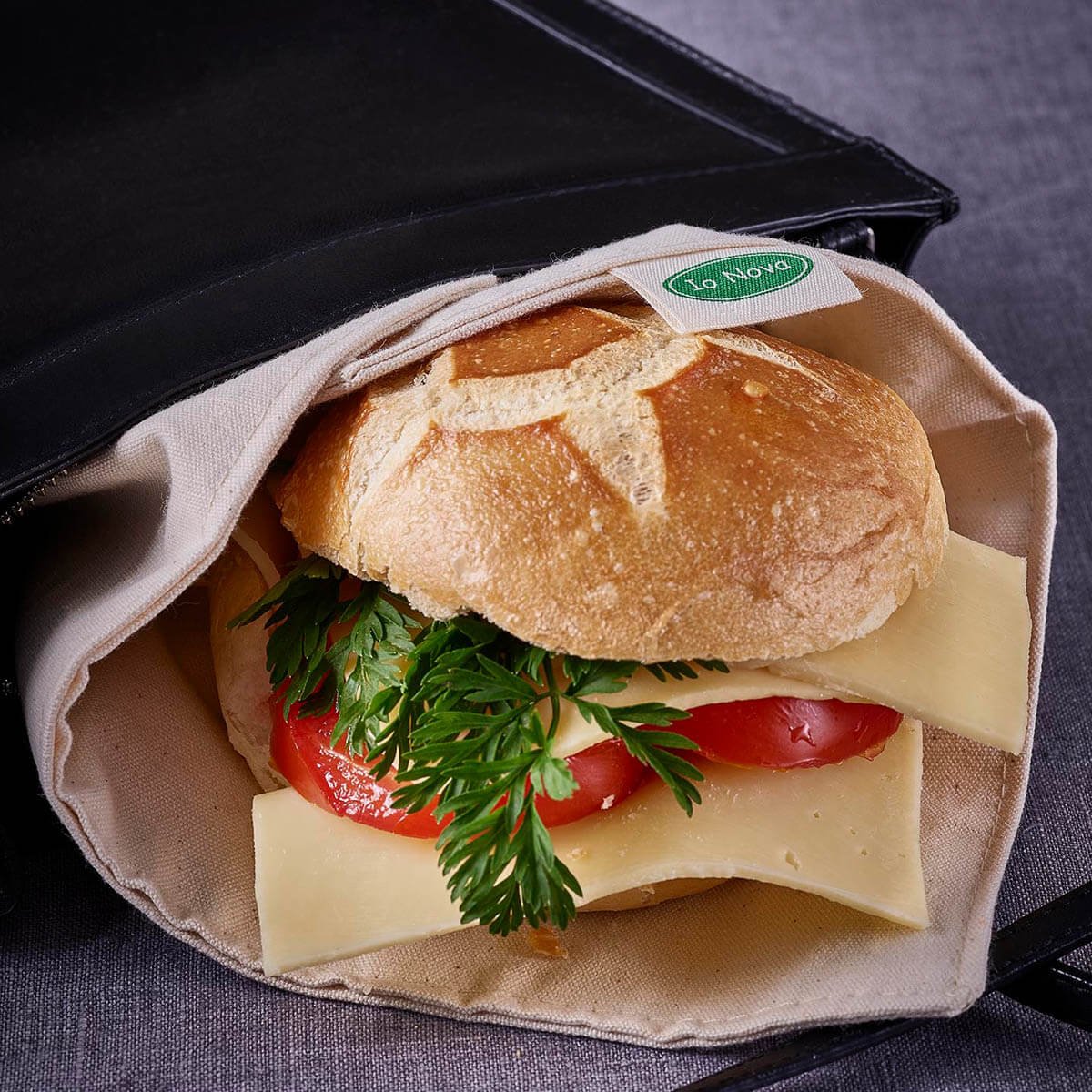 Lunch Wraps aus Baumwolle, 3er Set