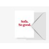 Postkarte / Sofa So Good