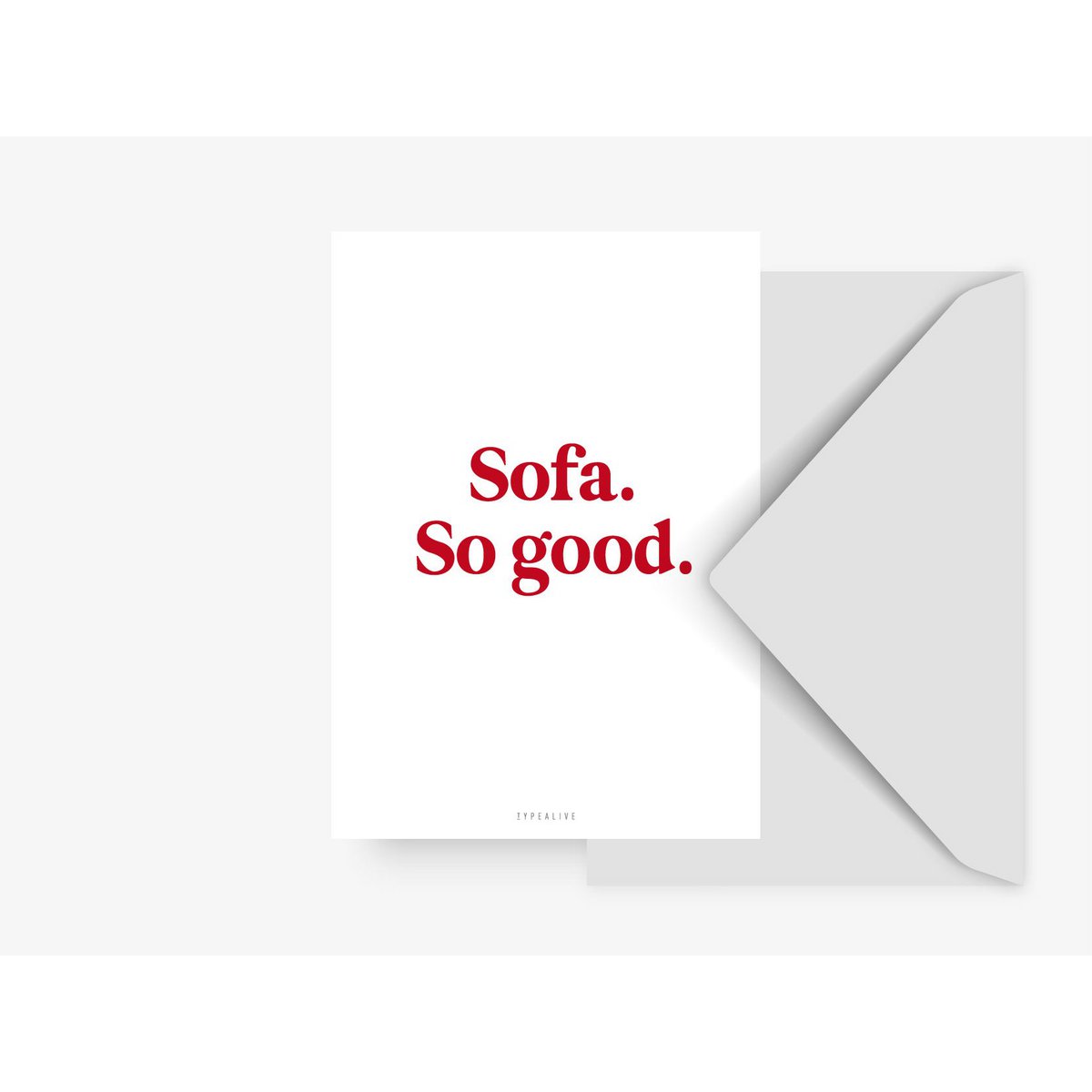 Postkarte / Sofa So Good