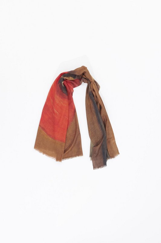 Scarf Wool/Silk - Otra Cosa - Van Dongen Red Hat - 4740