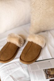 Pantofola Lumi | cammello | Taglia 37-43