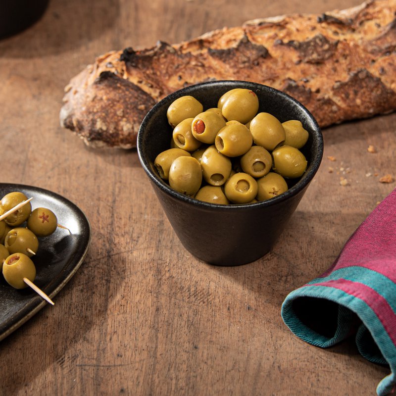 Olive ripiene di salmone, limone, aneto 300 g