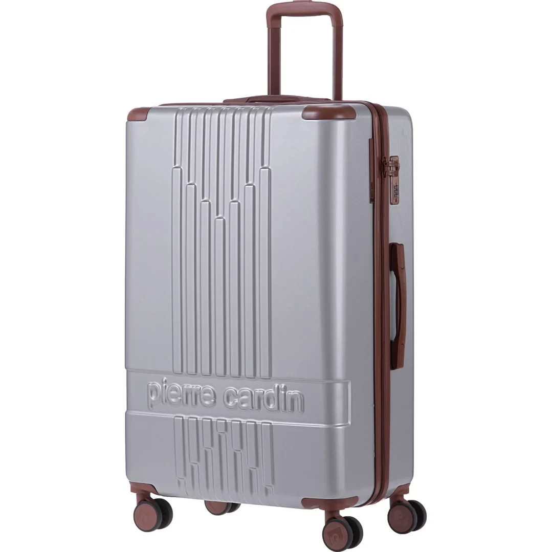 Pierre Cardin elegante 3-delige kofferset_stijl: ALPHA Zilver