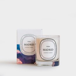 Jeg er duftlys. Violet duft. Madrid samling