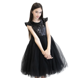 FIONA Ceremony dress Black - Size 150cm (9/10 years)