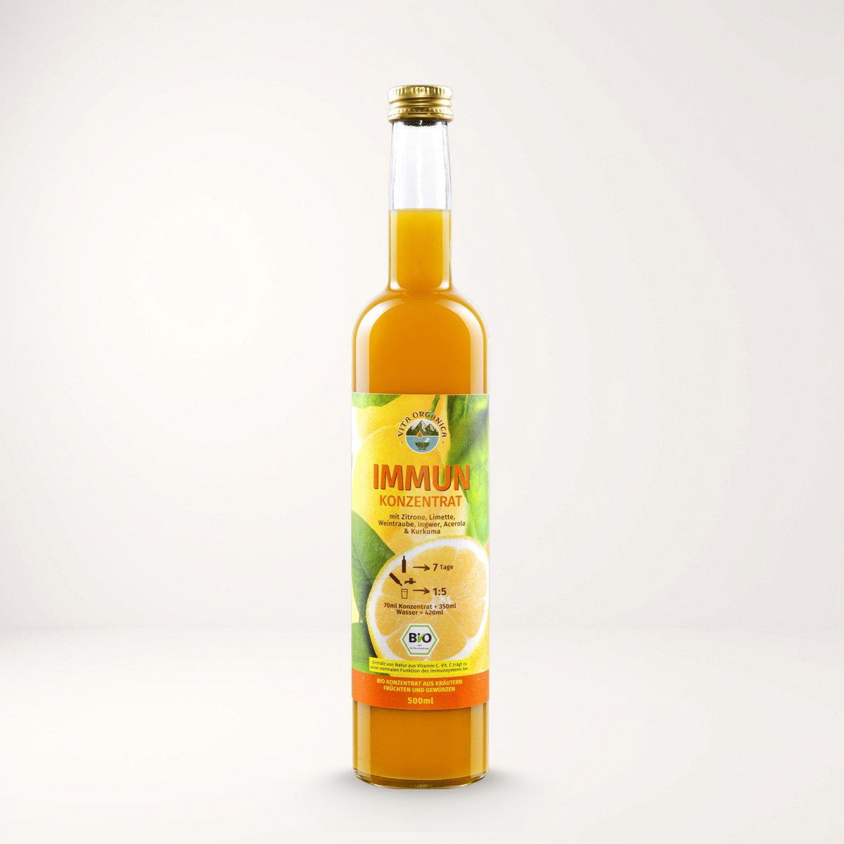 BIO Ingwer Konzentrat 500ml