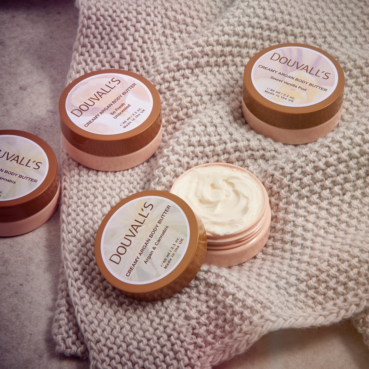 Bio-Cremige Argan-Körperbutter 60 ml