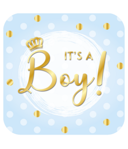 Dekoschild - Special - It's a boy!