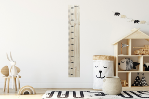 TWINS WOODEN RULER