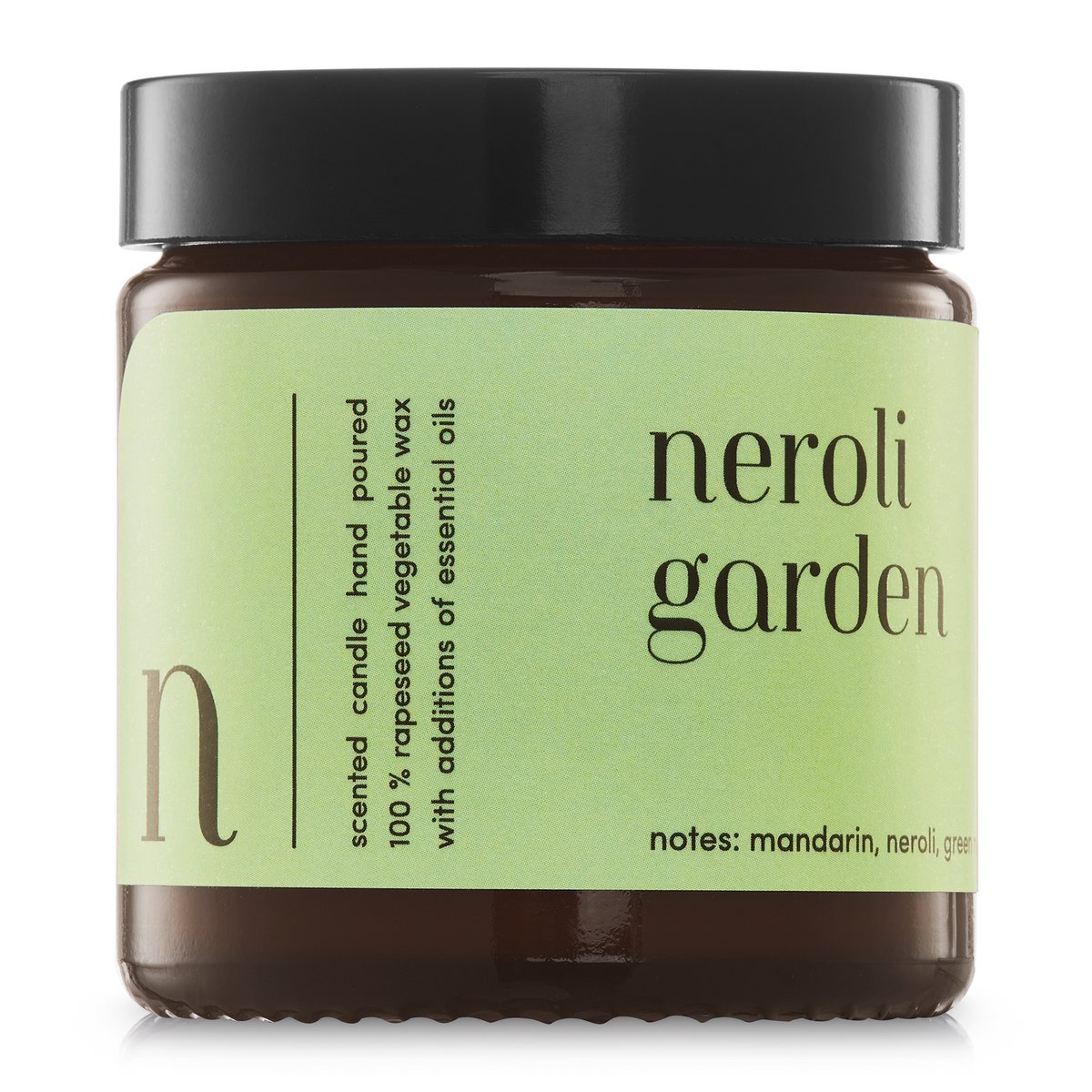 Świeca zapachowa "Neroli Garden" 100% naturalny wosk rzepakowy 120g
