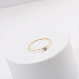 Ana - Solitaire Ring Wedding Band