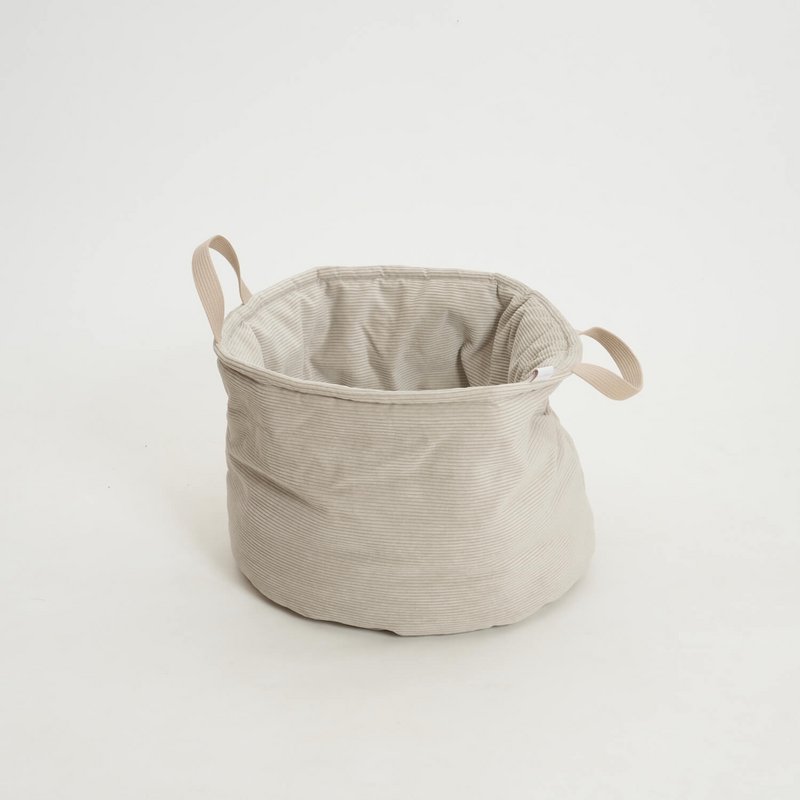 Hundekörbchen Shopper Little Basket Chelsea Cord gravel