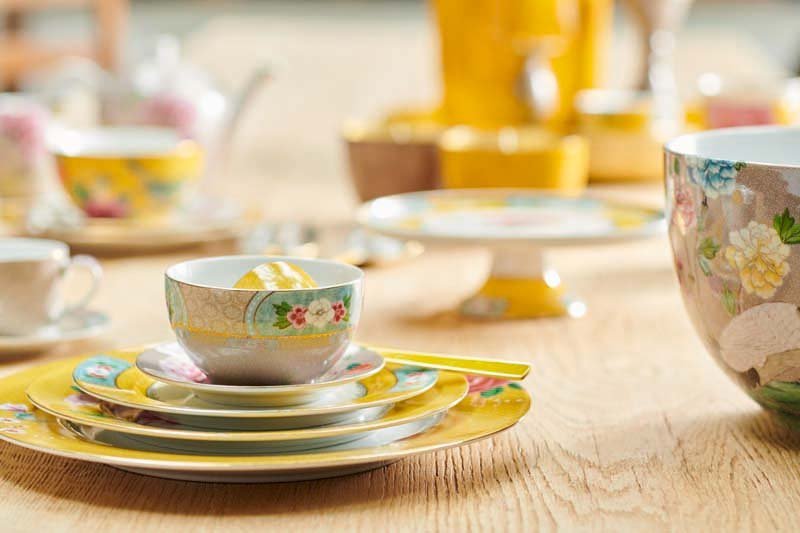 Tea Tip Blushing Birds Khaki 9cm