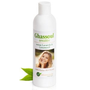 Lavaaarde / ghassoul, kant en klare mix, SENSITIVE, 250 ml, wit