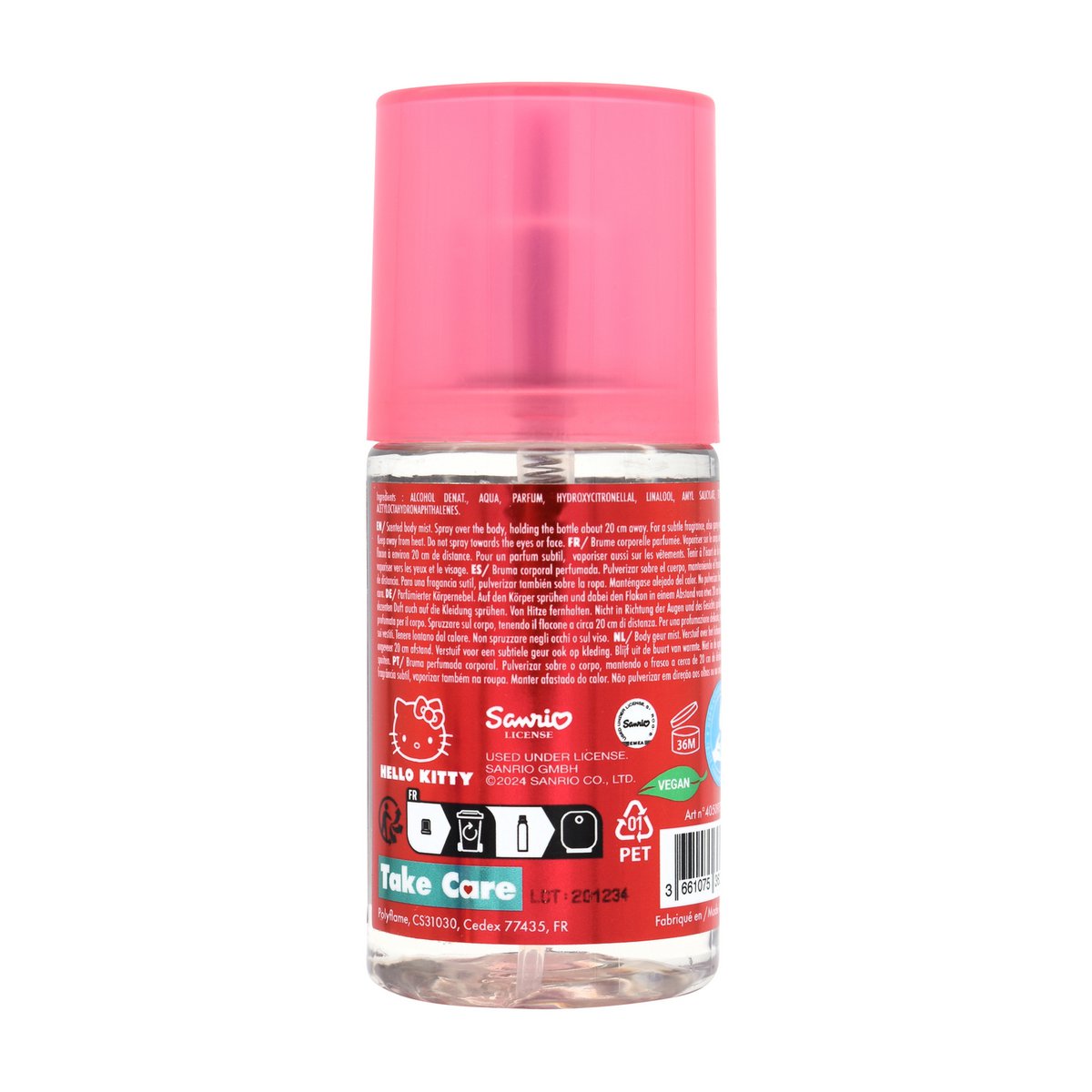 Hello Kitty Mgiełka zapachowa „Kiss Vibes” - 75ml