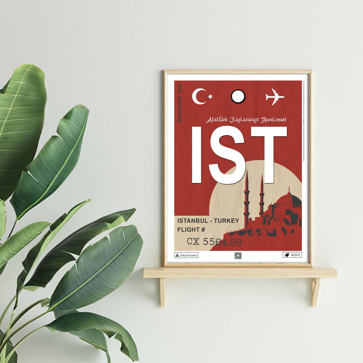 Istanbul destination poster