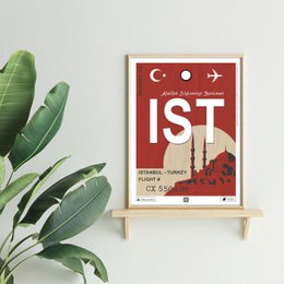 Plakat docelowy w Stambule