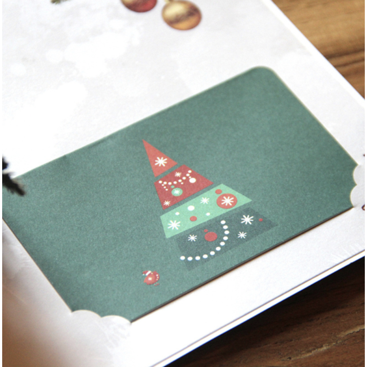 Popup Kerstkaart 3D kerstboom met cadeautjes pop-up kerstkaart met Berichtpaneel