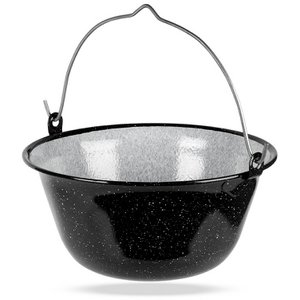 Cauldron with Handle Enamel 9.5 l