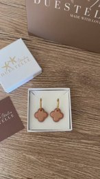 PURE CLOVER – Guld firkløverarmbånd