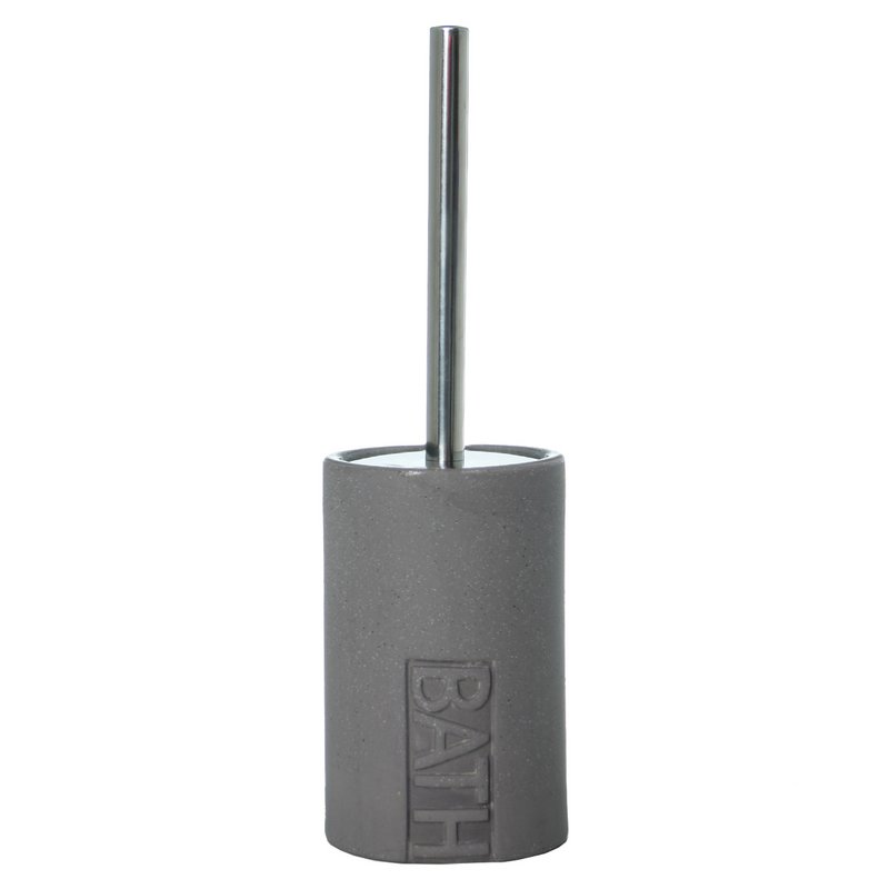 GRAY CERAMIC BRUSH HOLDER _°10X33CM ST87496
