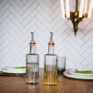 Reed Oil Bottle 30 CL, clear, Brut Homeware