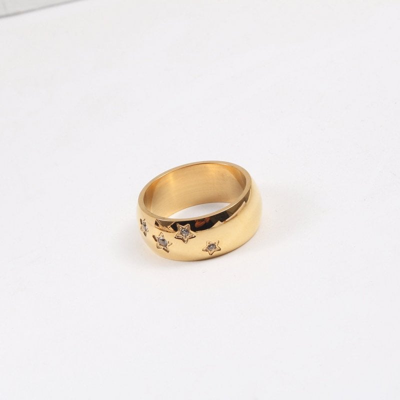 Boa – Bold Night Star Gold-Bandring