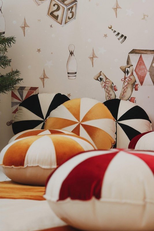 “Gold Candy” Patchwork Pillow