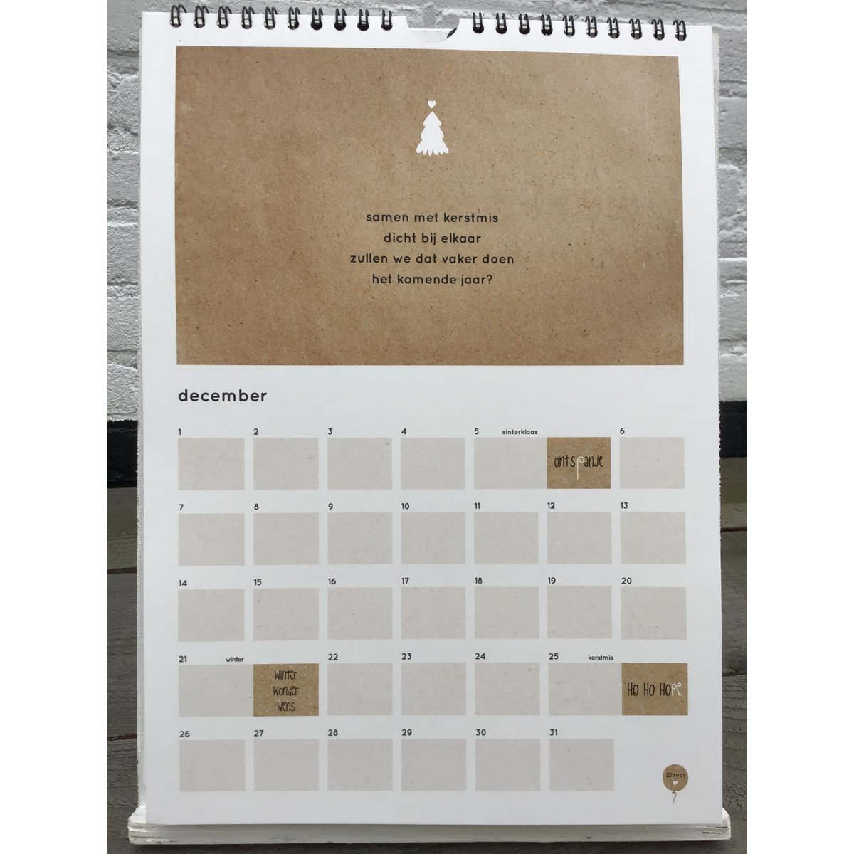 Calendar Congratulations with you