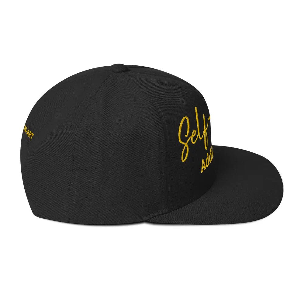 Chapeau Snapback Self Love Addicted avec broderie
