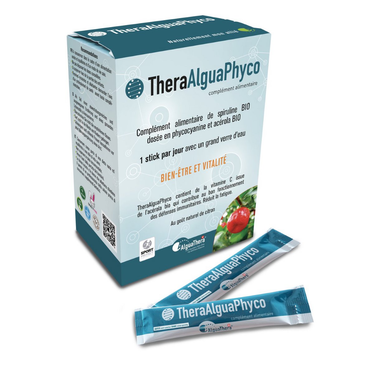 TheraAlguaPhyco-Bien-être et vitalité - 30 sticks
