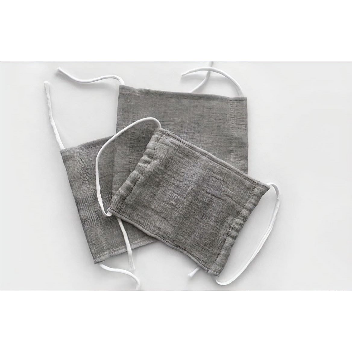 ORGANIC protective mask infused with binchotan charcoal X 2