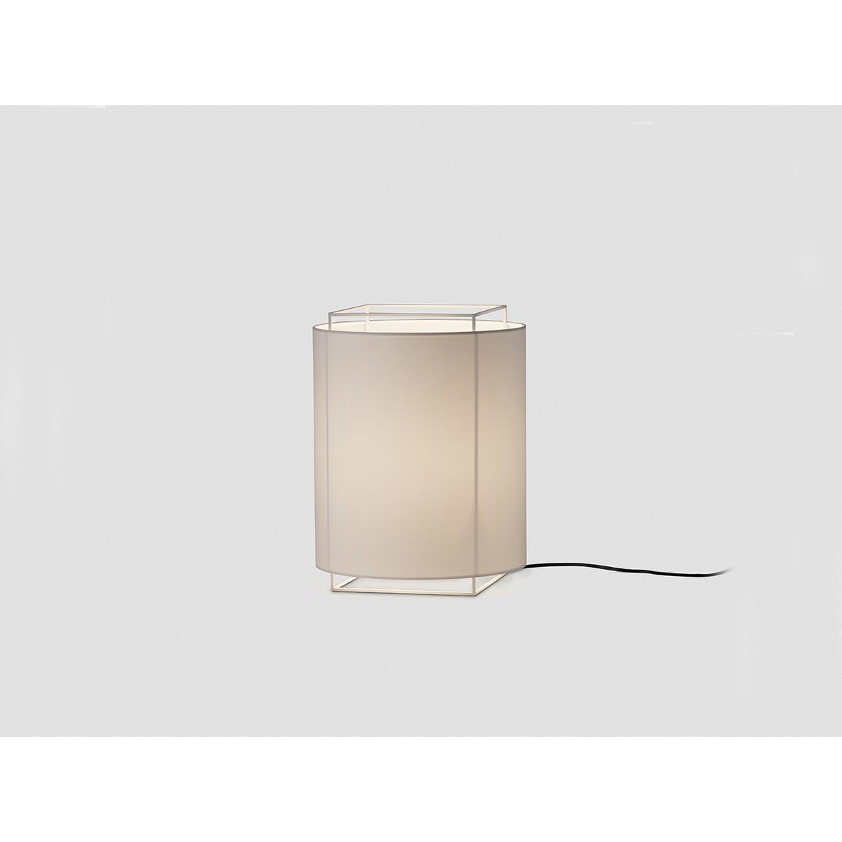 Long white RAL 9016 cotonet sand