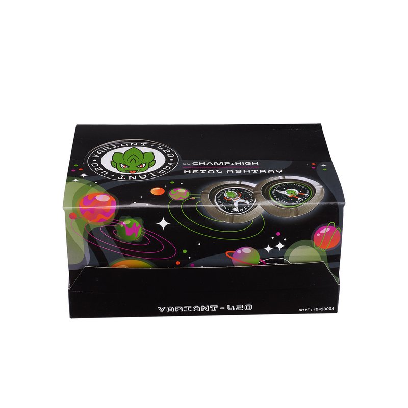 POSACENERE TONDO IN METALLO V420