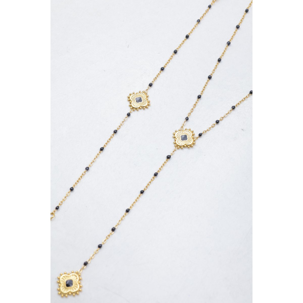 Parure de bijoux en acier inoxydable
