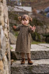 Jurk Montana Khaki Print
