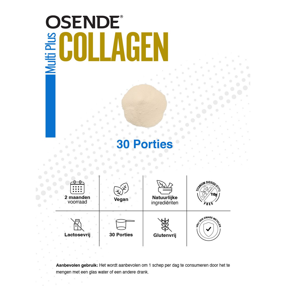 OSENDE Multi Plus Kollagen | Tägliches Nahrungsergänzungsmittel