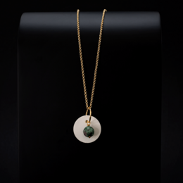 Collana per aromaterapia e litoterapia
