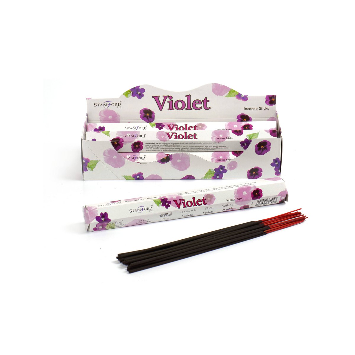 StamFP-37 - Violet  Premium Stamford Incense Sticks
