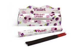 StamFP-37 - Bastoncini di incenso viola Premium Stamford