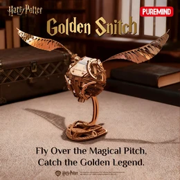 Harry Potter, 3D-Modellgebäude, Goldener Schnatz, 1631, 26,6 x 9,3 x 16,5 cm